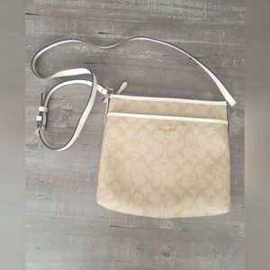 Coach Signature File Crossbody Bag